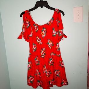 Orange Romper size 12
